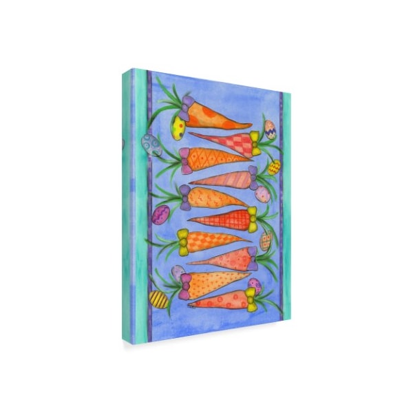 Claudia Interrante 'Carrots Stacked' Canvas Art,18x24